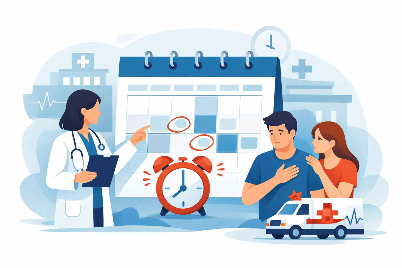 Guida prenotazione visite mediche urgenti