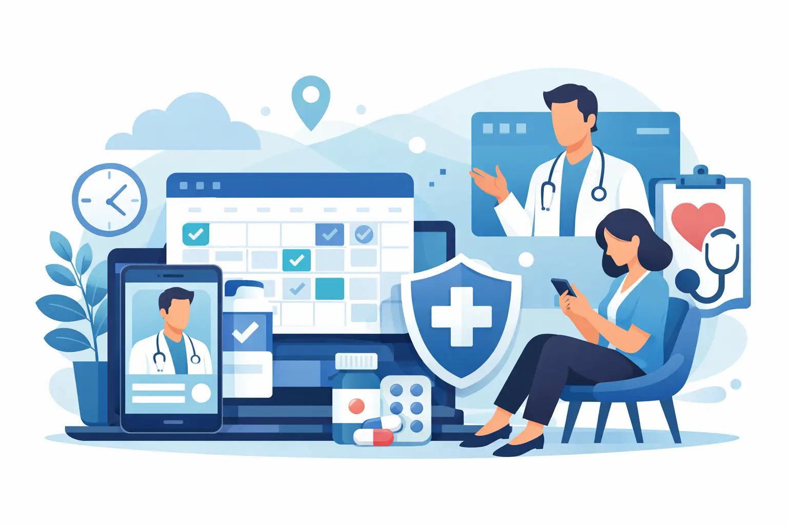 Servizio prenotazione visite mediche online