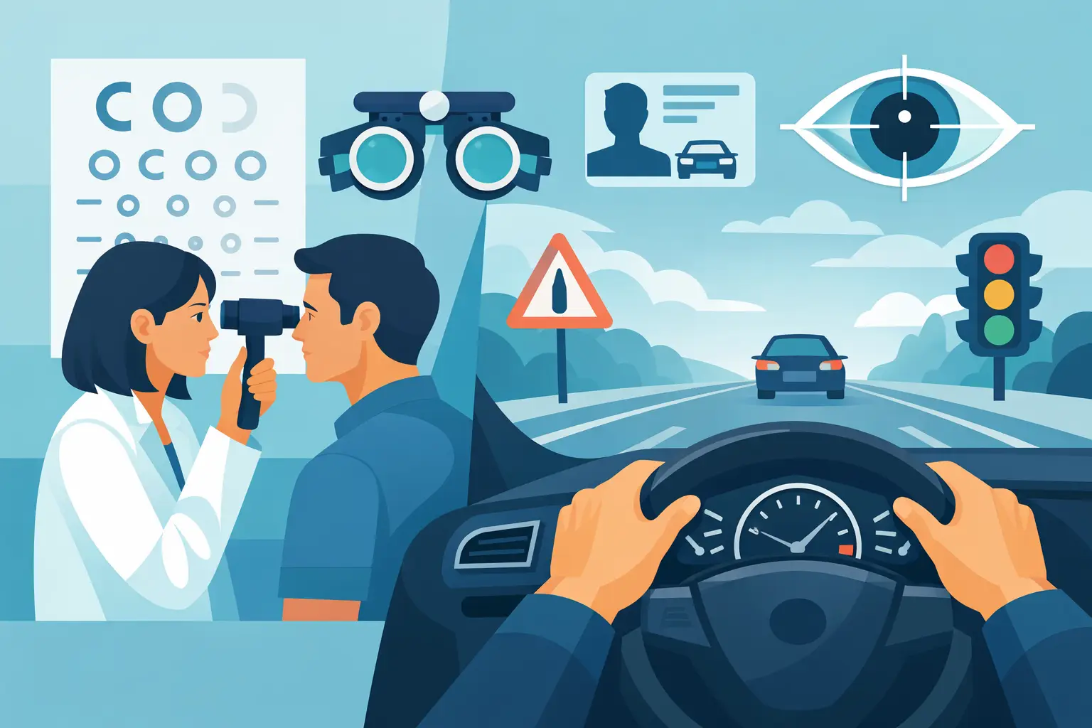 Visita oculistica per patente: cosa sapere