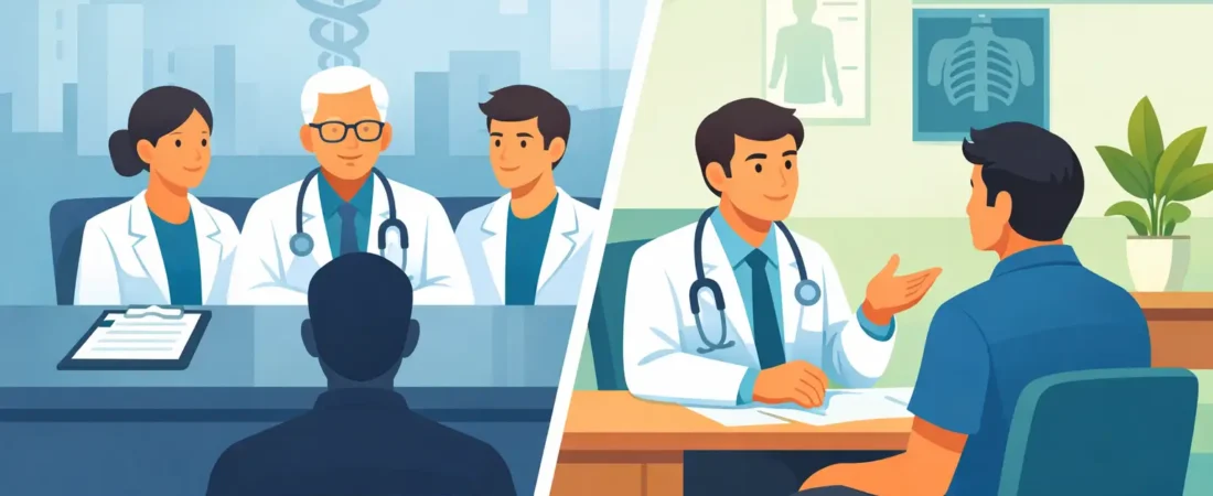 Commissione medica o visita privata?