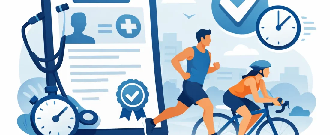 Certificato sportivo ottenuto in giornata