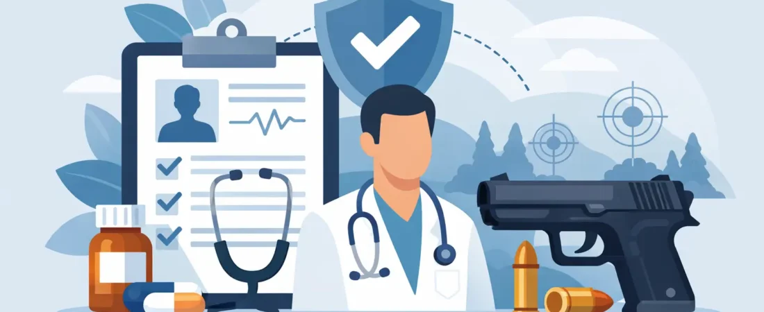 Guida al certificato medico per porto d’armi