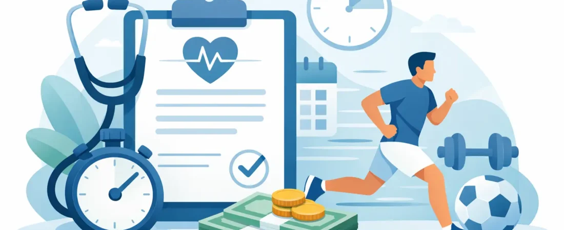 Quanto costa un certificato sportivo rapido?