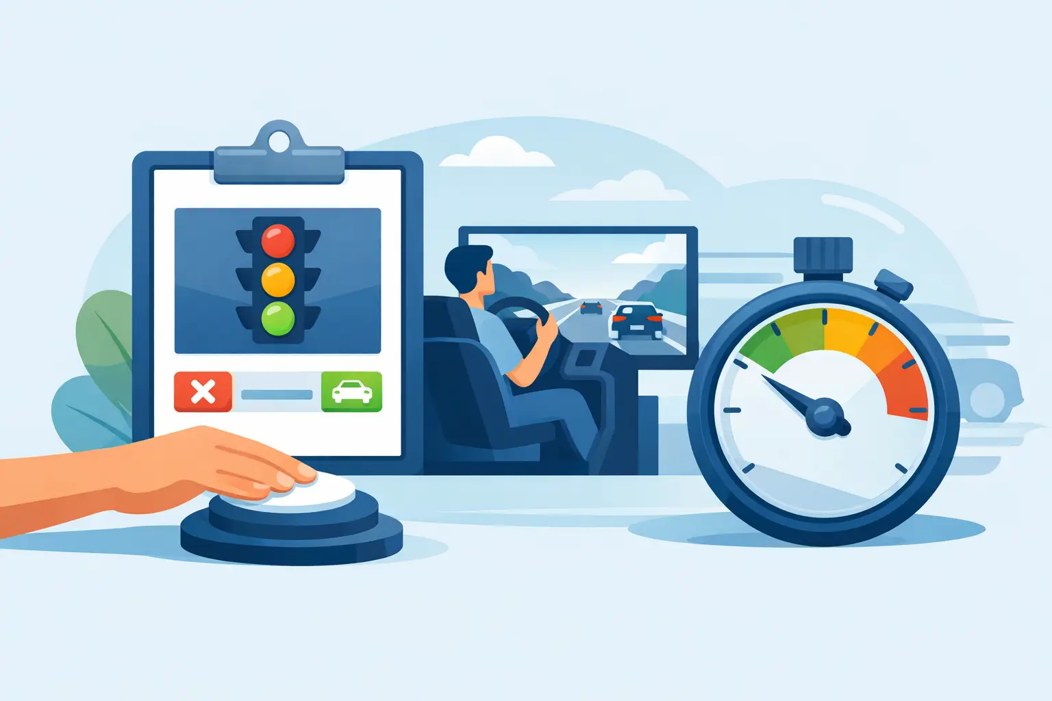 Test tempi di reazione patente: quando serve