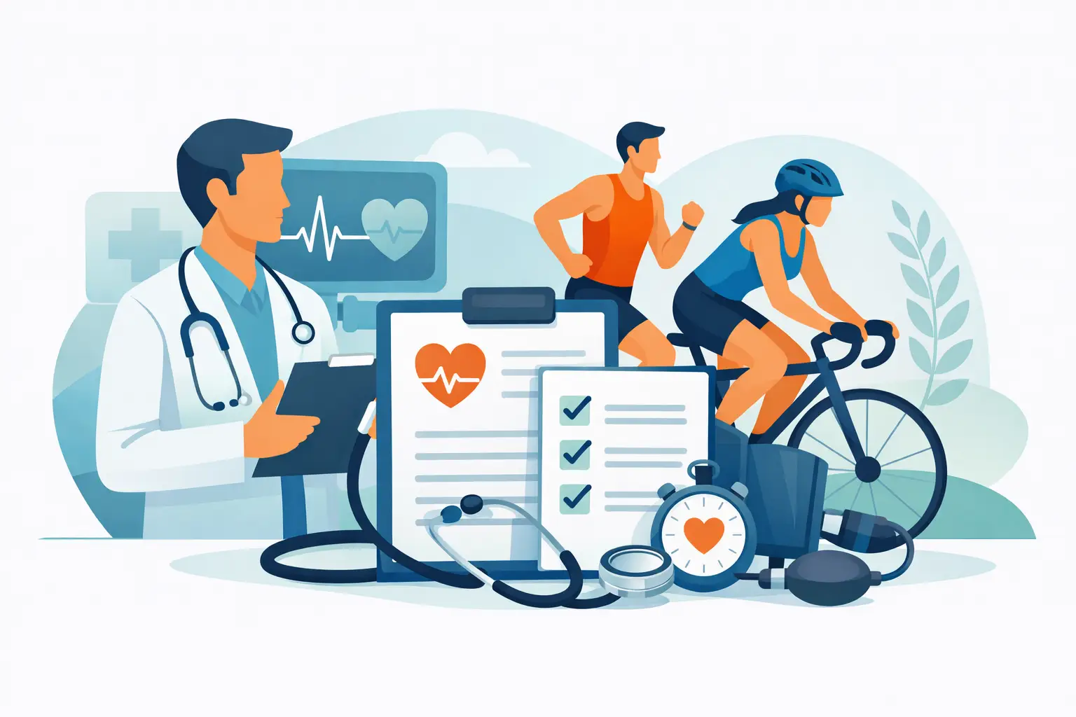 Certificato sportivo o visita agonistica: quale serve?