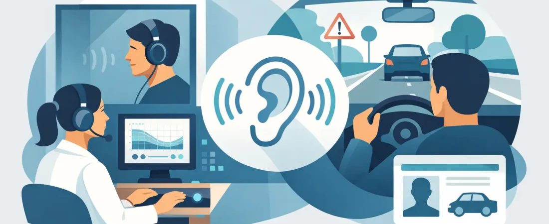 Quando serve la visita audiometrica per patente