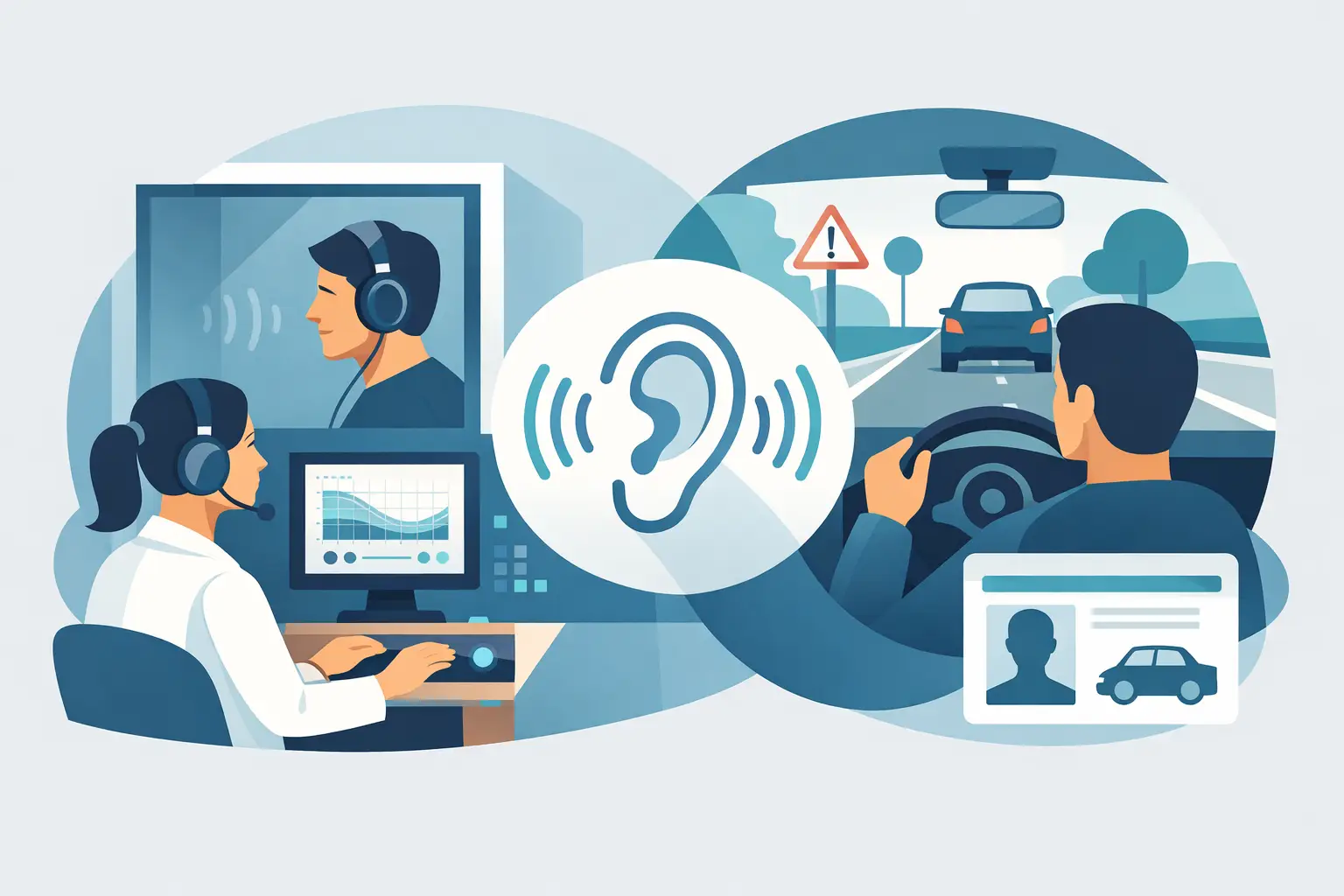 Quando serve la visita audiometrica per patente