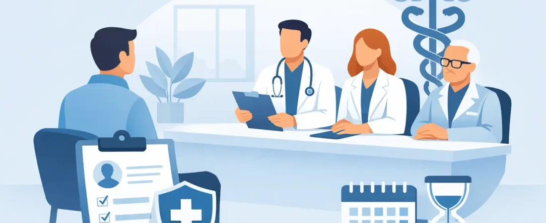 Come richiedere la visita in commissione medica