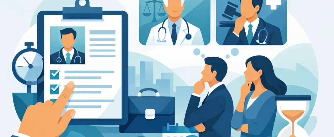 Come scegliere medico legale senza perdere tempo